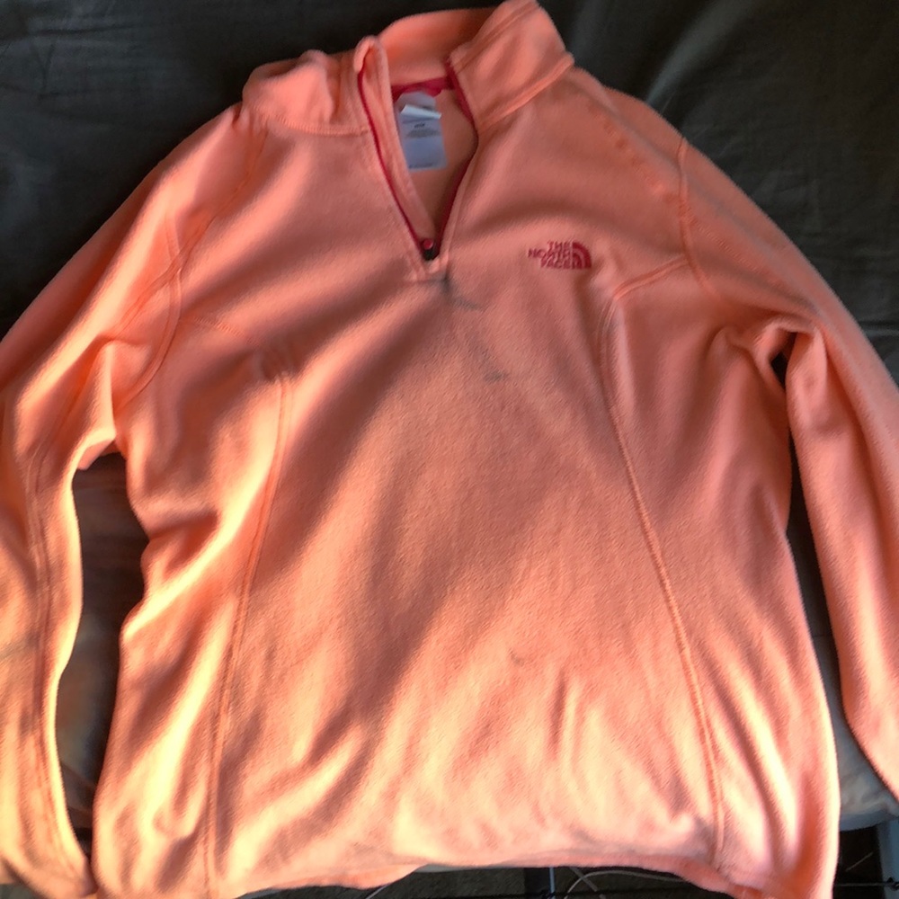 Peach North Face shell